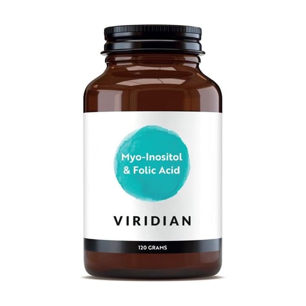 Viridian Myo-Inositol och Folsyra 120g.