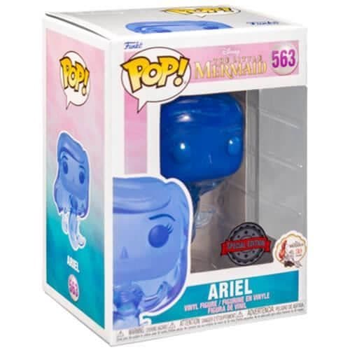 Den lilla sjöjungfrun Ariel w- Väska Blå Genomskinlig Pop! Vinyl