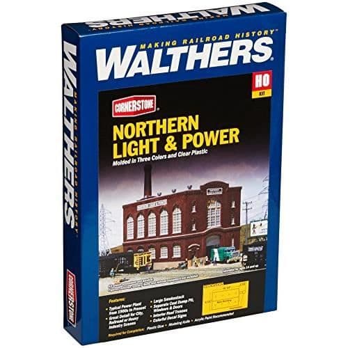 Walthers Cornerstone HO Skala Modell Northern Light & Powerhouse Struktur Kit