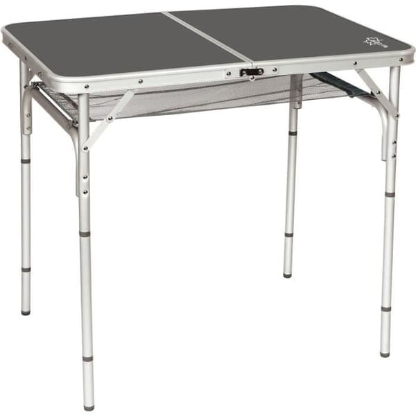 Campingbord - Bo-Camp - Koffermodel - 90x60 cm - Lätt aluminium - Fällbart och justerbart