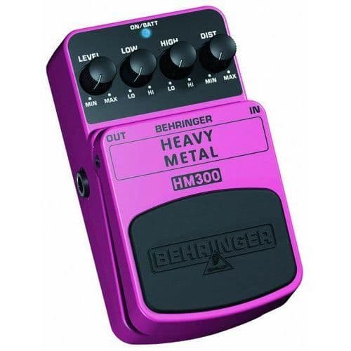 Behringer HEAVY METAL / HM300 Distortion Pedal...