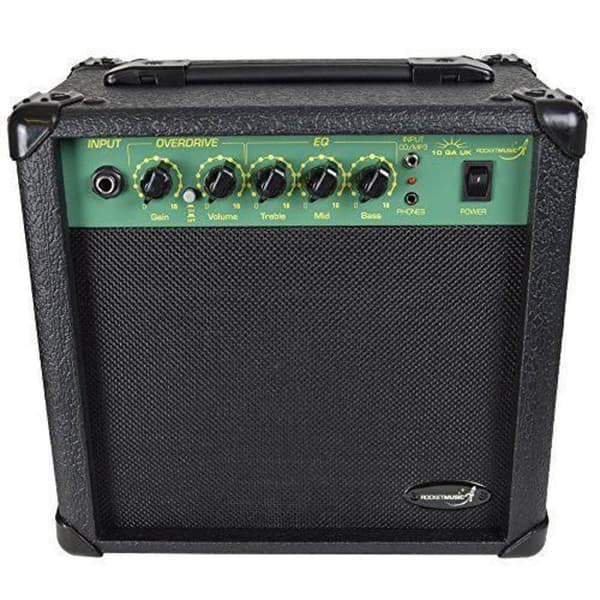 Gitarrförstärkare - Rocket - GA10E - 10 W RMS - Svart - 3-bands equalizer