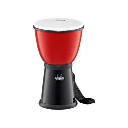 Nino Percussion NINO18R/BK ABS Djembe Svart/Röd