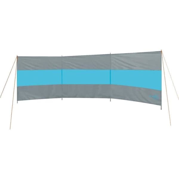 Bo-Camp Windbreak Populär 500x140 cm Grå och blå