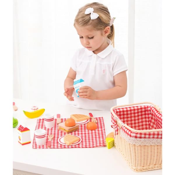 Nya klassiska leksaker - Picknickmand - 27 delig