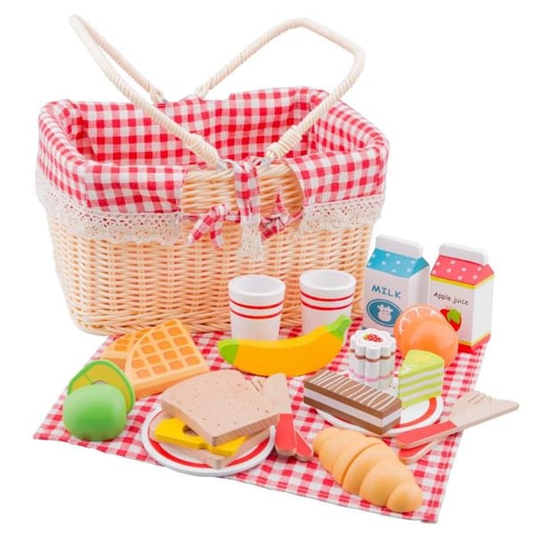 Nya klassiska leksaker - Picknickmand - 27 delig