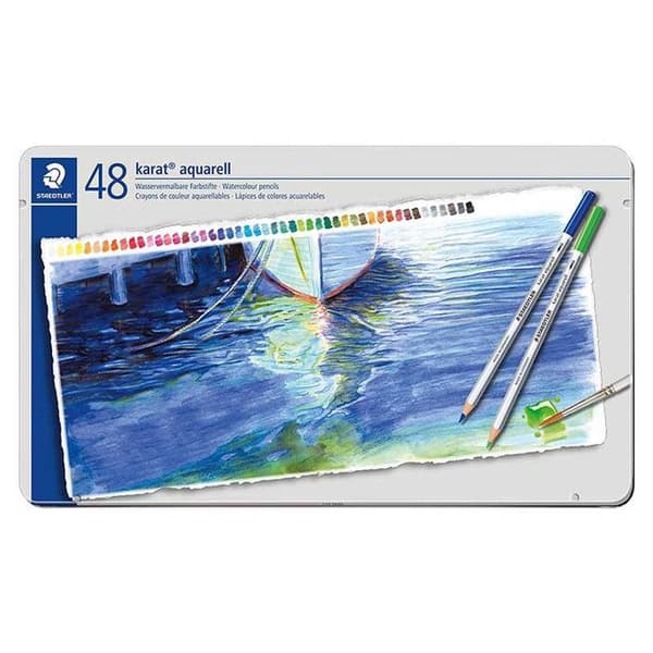 karat akvarell kleurpotlood - set 48 st