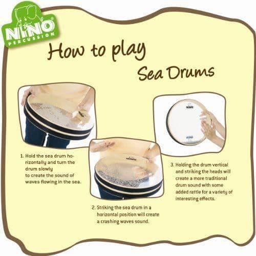 Meinl Bendir Drum "Sounds of the Sea" 10" (25,4 cm) (Storbritannien import)