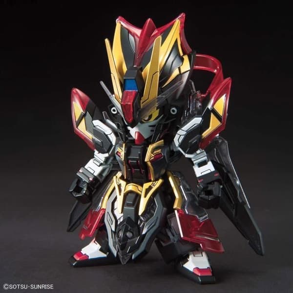 Figur ZD - Bandai - Sangoku Soketsuden Xun YU - Svart - Diecast - Dynamiska poser