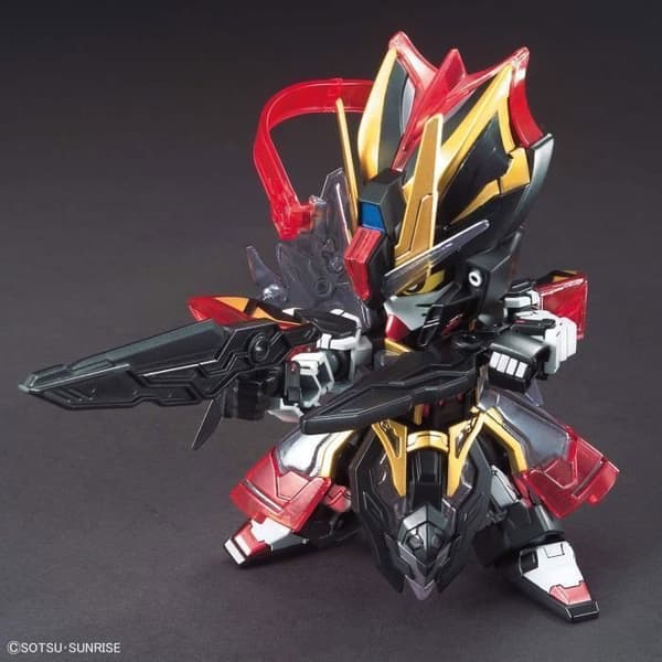Figur ZD - Bandai - Sangoku Soketsuden Xun YU - Svart - Diecast - Dynamiska poser