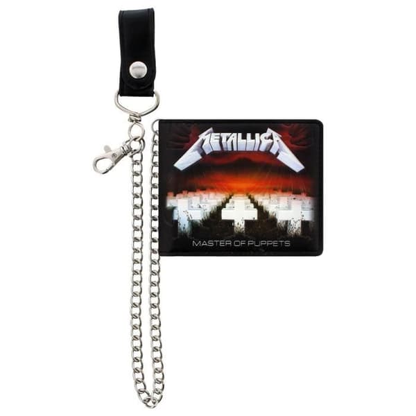Metallica Master of Puppets plånbok svart