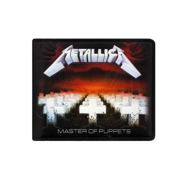 Metallica Master of Puppets plånbok svart