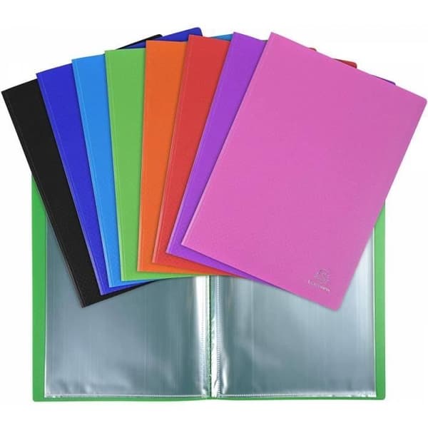 Portföljskydd - Exacompta - Opak - 200 vyer - Polypropylen - Transparent
