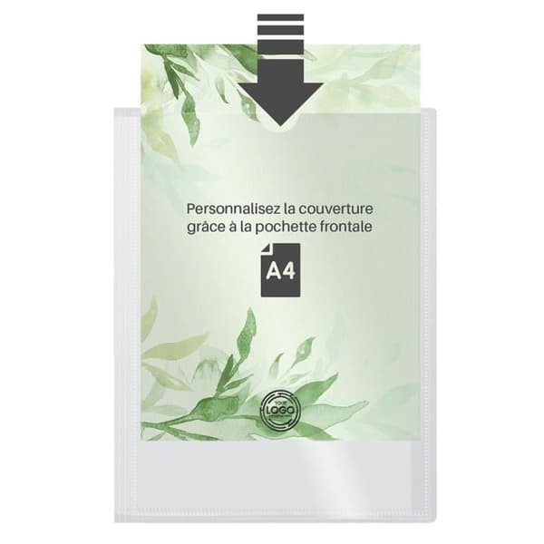 Set med 3 anpassningsbara A4-dokumentskydd - WAYTEX - 931442P - 60 visningar - Transparent polypro-fodral