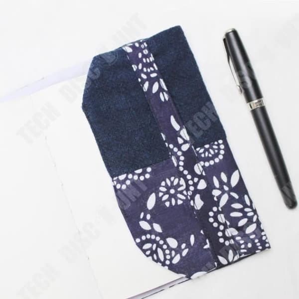 TD® Blue Ink Dye Sy Tyg Bokomslag Notebook Duk Bokomslag Handkonto A5 bokjacka