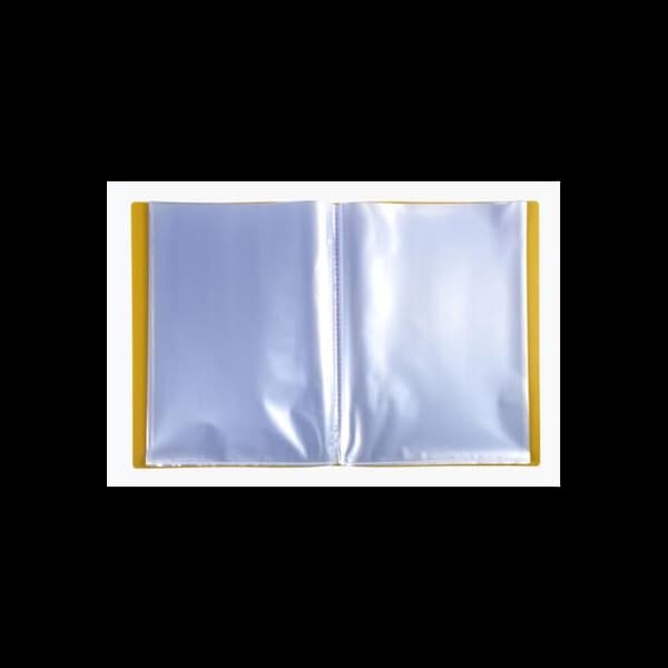 Skyddsmapp A4 - EXACOMPTA - 200 vyer - 100 fickor - Gul - Polypropen