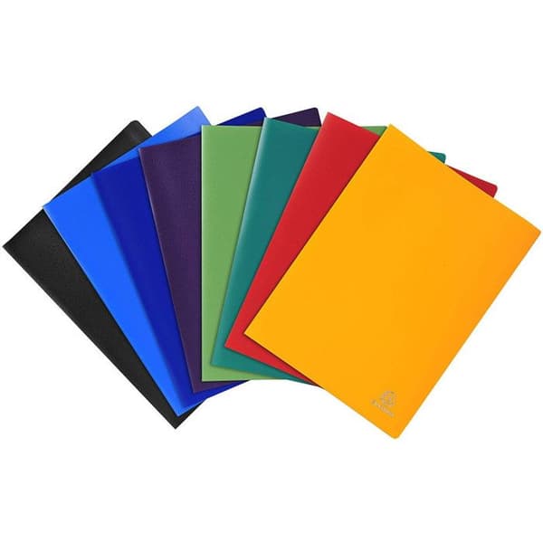 Skyddsmapp A4 - EXACOMPTA - 200 vyer - 100 fickor - Gul - Polypropen