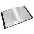 Miniatyrbild 2 av 4: Anpassningsbart A4-dokumentomslag WAYTEX 931445 80 visningar 40 fickor svart polypro-fodral