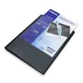 Miniatyrbild 1 av 4: Anpassningsbart A4-dokumentomslag WAYTEX 931445 80 visningar 40 fickor svart polypro-fodral