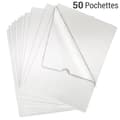 Miniatyrbild 4 av 4: A4 genomskinliga hörnfickor Waytex 931309 Slät 90 mikron - förpackning om 50