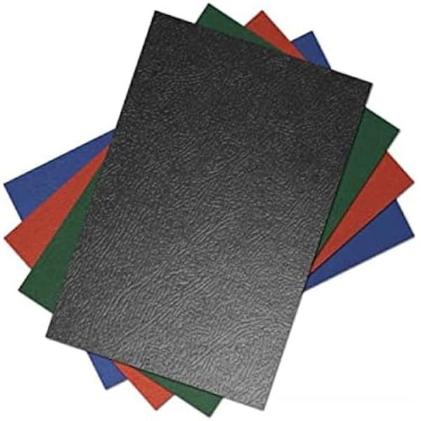 Inbindningsomslag - LIDERPAPEL - A4 - 1 mm - 50-pack - Svart