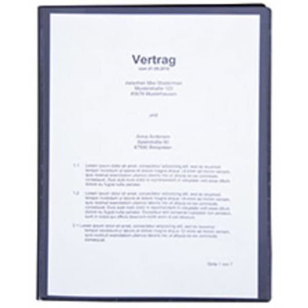 Soennecken Porte-vues 125354000 DIN A4 Antal fickor: 40 svart 1 st.