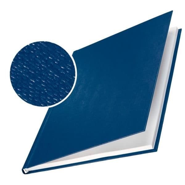 LEITZ paket med 10 hårda omslag 10,5 mm blå