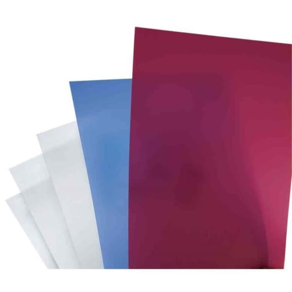 Täckplåtar - GBC - PolyClearView - Paket om 100 - A4 - 500 mikron - Transparent