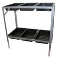 Miniatyrbillede 1 af 3: Nature pottebord 77x40x77 cm galvaniseret stål