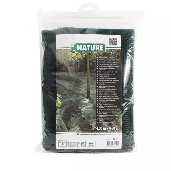 Nature opsamlingsnet til frugt og blade 4,3 x 4,3 m 6030451