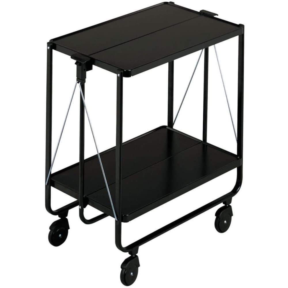 Leifheit foldbar køkkenvogn sort 74237