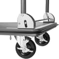 Miniatyrbillede 8 af 10: Ladvogn med bremser - sort,300 kg