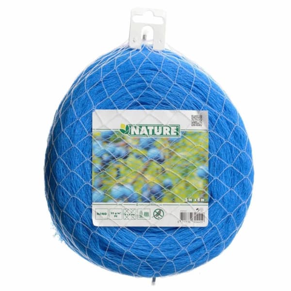 Nature 423502  Bird Netting "Nano" 10x4 m Blue