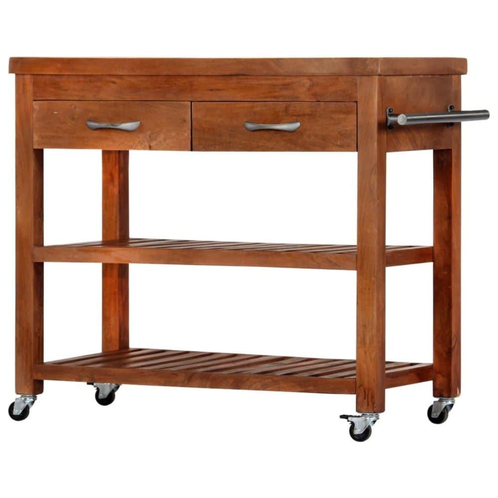 vidaXL Kjøkkentralle 100x48x89 cm heltre akasie