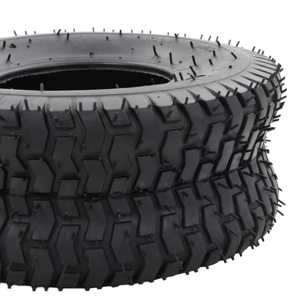 vidaXL trillebørsdæk 2 stk. 15 x 6.00-6 4PR gummi