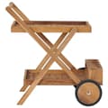 Miniatyrbilde 3 av 8: vidaXL Tevogn heltre teak