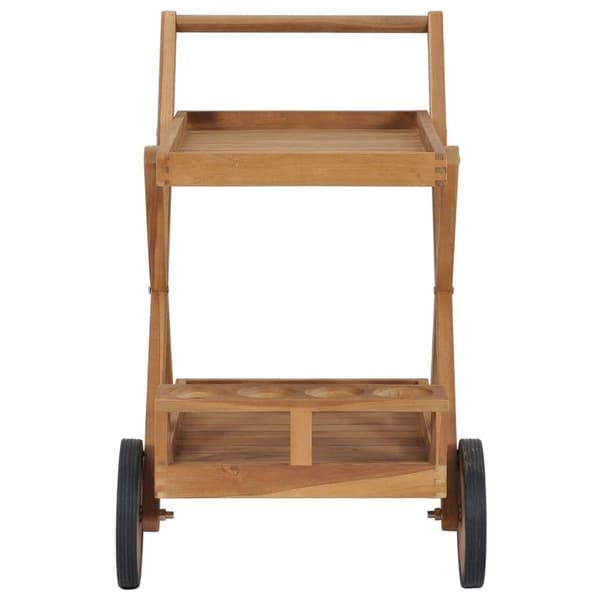 vidaXL Tevogn heltre teak