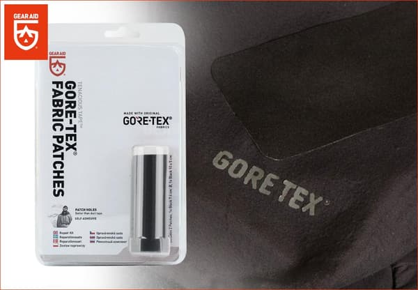 GEAR AID GORE-TEX FABRIC PATCHES  2-pack, lagningslappar Gore-Tex