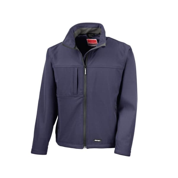 Result Mens Classic Softshell andningsbar jacka