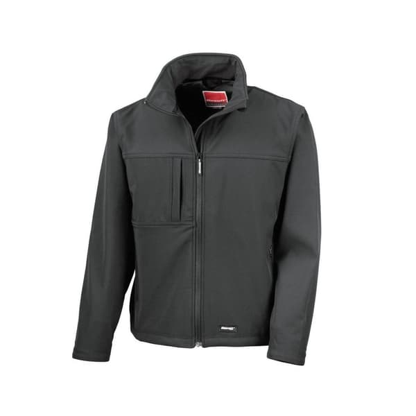 Result Mens Classic Softshell andningsbar jacka