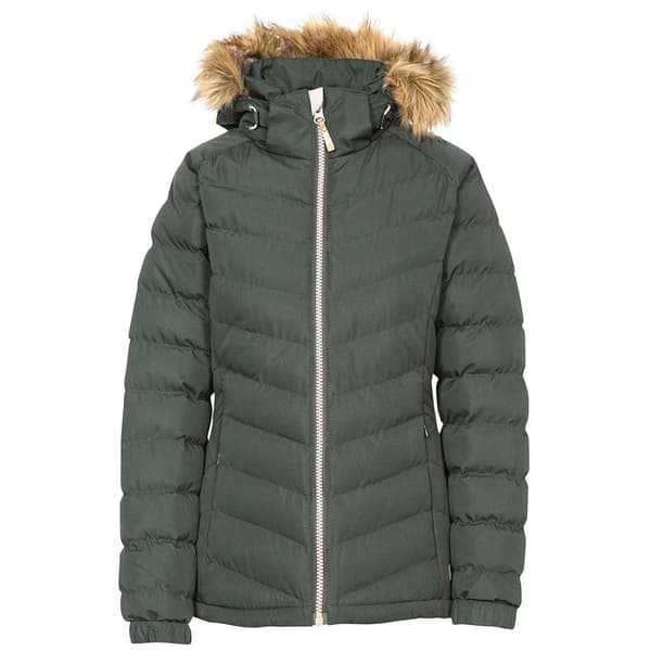 Trespass Womens/Ladies Nadina Waterproof Padded Jacket Olive M