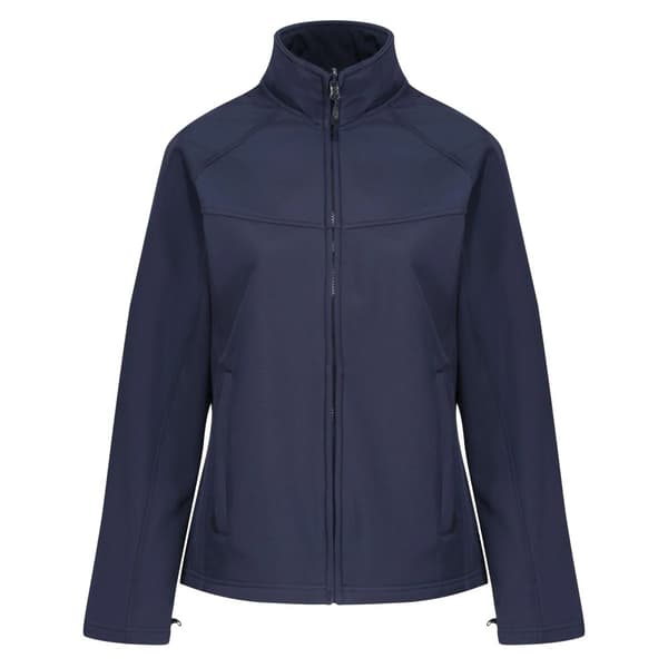 Regatta Uproar Softshell vindafvisende jakke til damer Navy /Navy 22