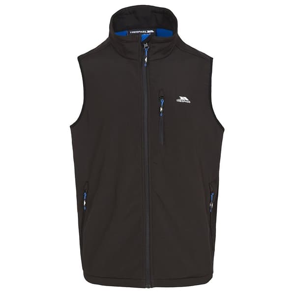 Trespass Mens Vassus Soft-shell Jacket Black L