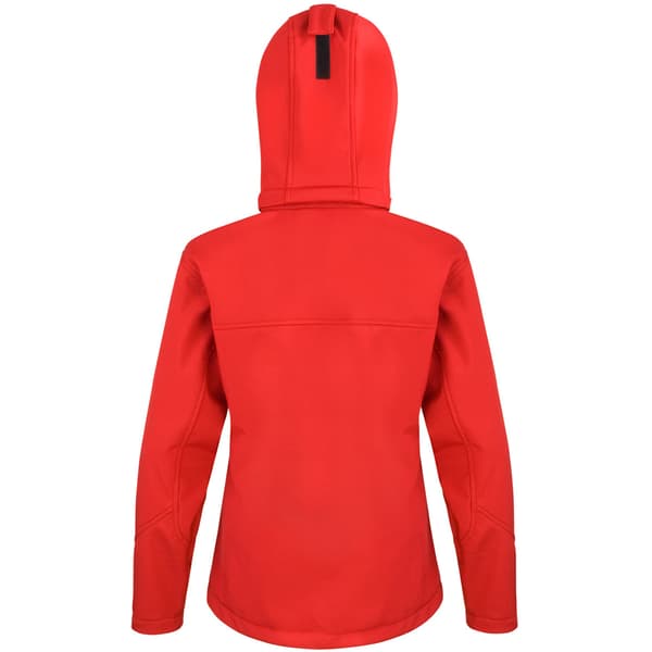 Result Core Womens/Ladies Lite Hooded Softshell Jacket
