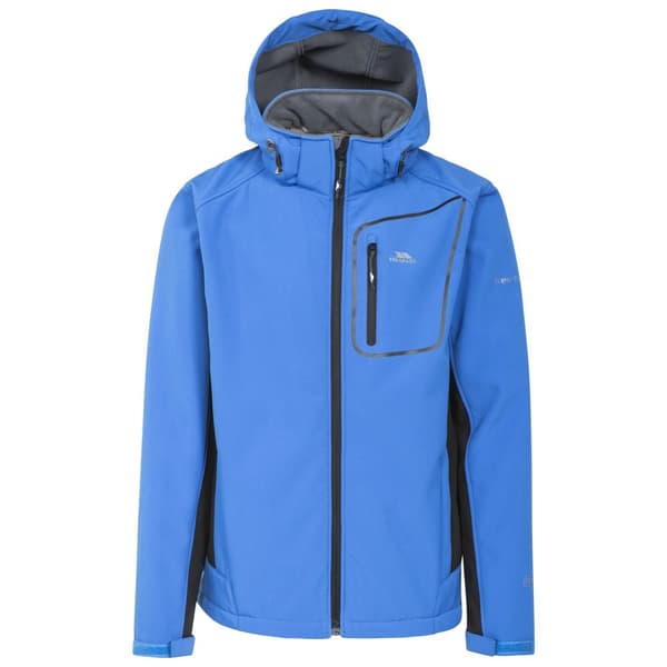 Trespass Mens Strathy II Softshell Jacket Blue XS
