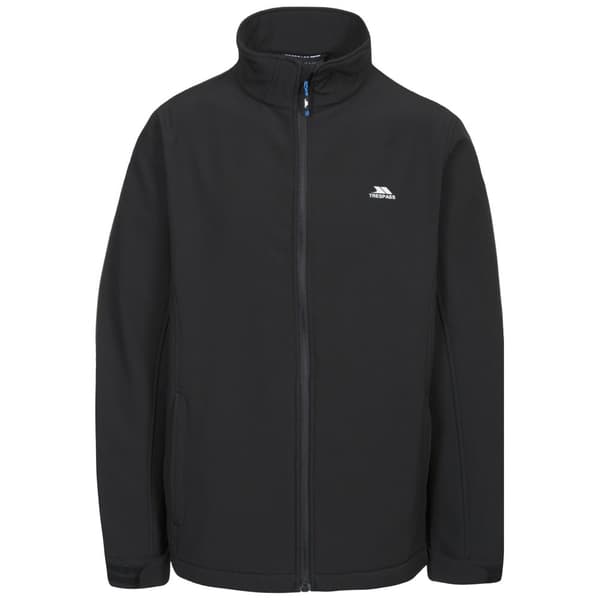 Trespass Mens Vander Softshell Jacket Black XXS
