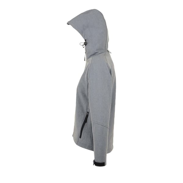 SOLS Dame/Damer Replay Soft Shell jakke med hætte (åndbar, vindtæt og vandafvisende)
