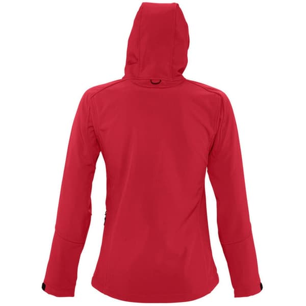SOLS Dame/Damer Replay Soft Shell jakke med hætte (åndbar, vindtæt og vandafvisende)