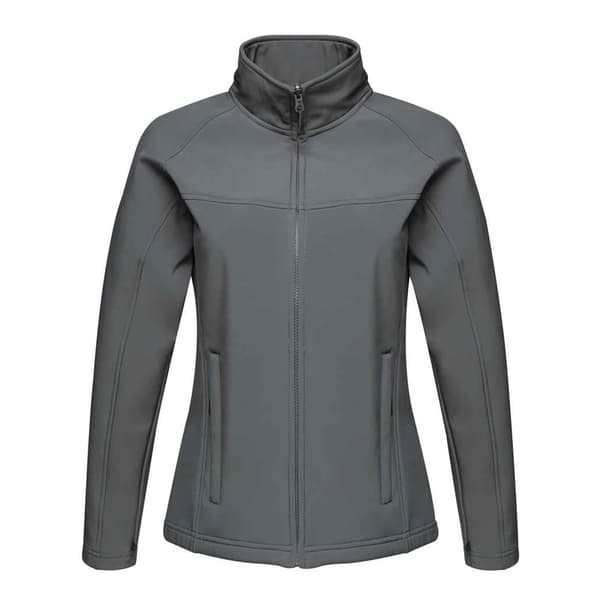 Regatta Kvinnor/Damer Uproar Soft Shell Jacket Seal Grey 10 UK