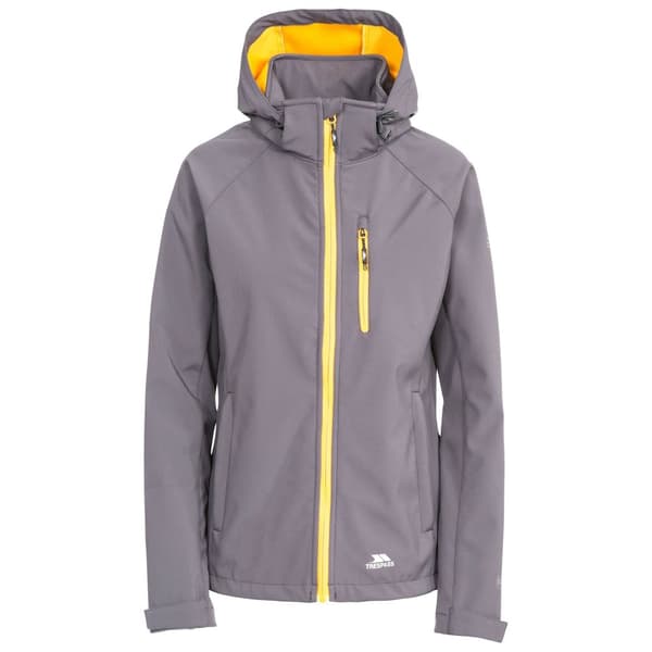Trespass Womens/Ladies Lorina Waterproof Softshell Jacket Carbon XXS